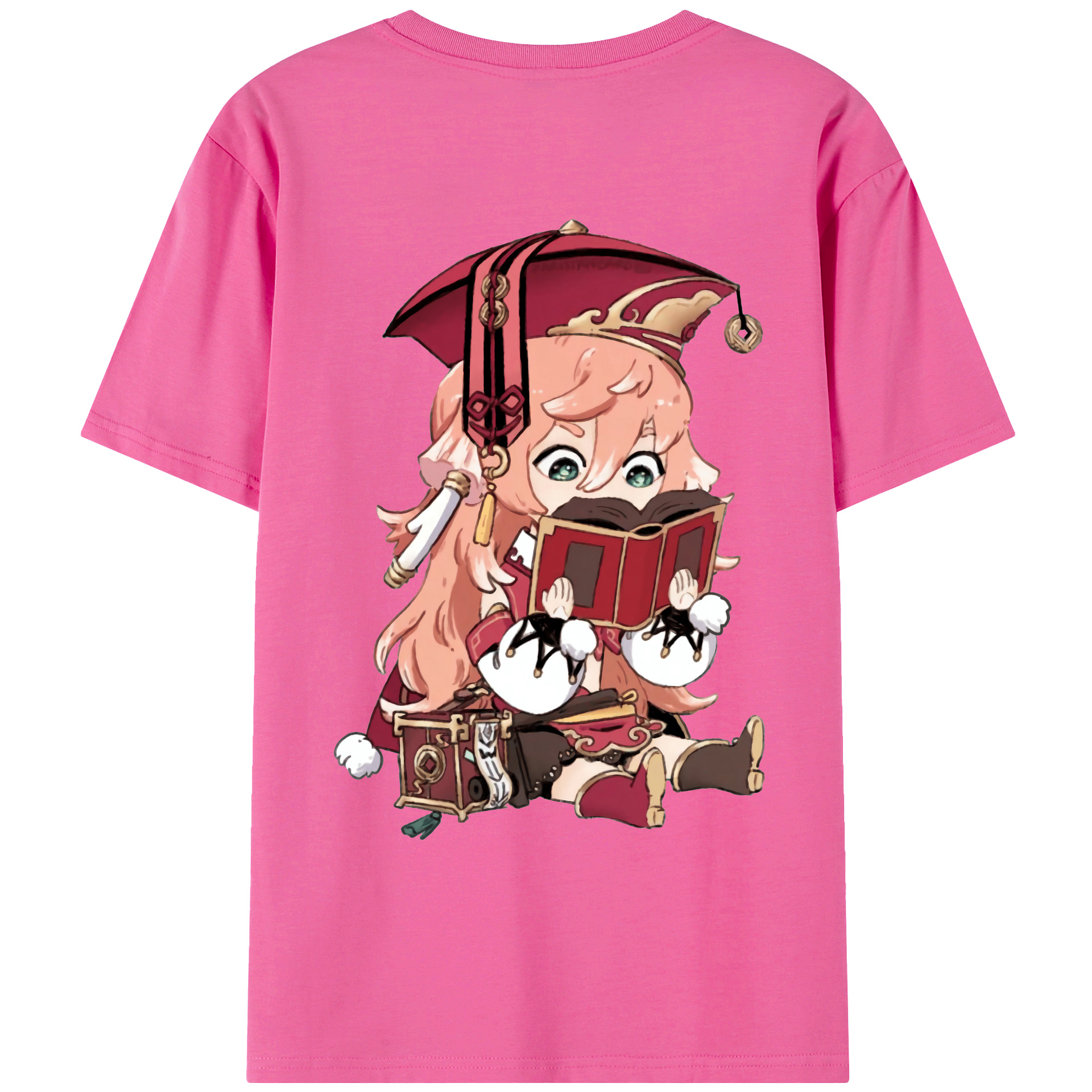 げんし神 ヤンフェイ genshin Yanfei レディース半袖Tシャツ(バックプリント)